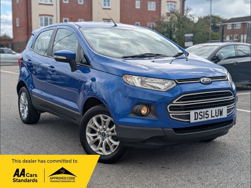 2015 Ford Ecosport 1.5 Zetec SUV 5dr Petrol Manual 2WD Euro 5 112 ps